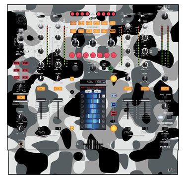 Pioneer DJ DJM 2000 Skin Camo Snow